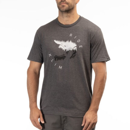 Tricou Ride Tri-blend Heathered Charcoal/Monument 24