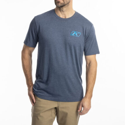 Tricou Rippin Tri-Blend Navy Frost White 25